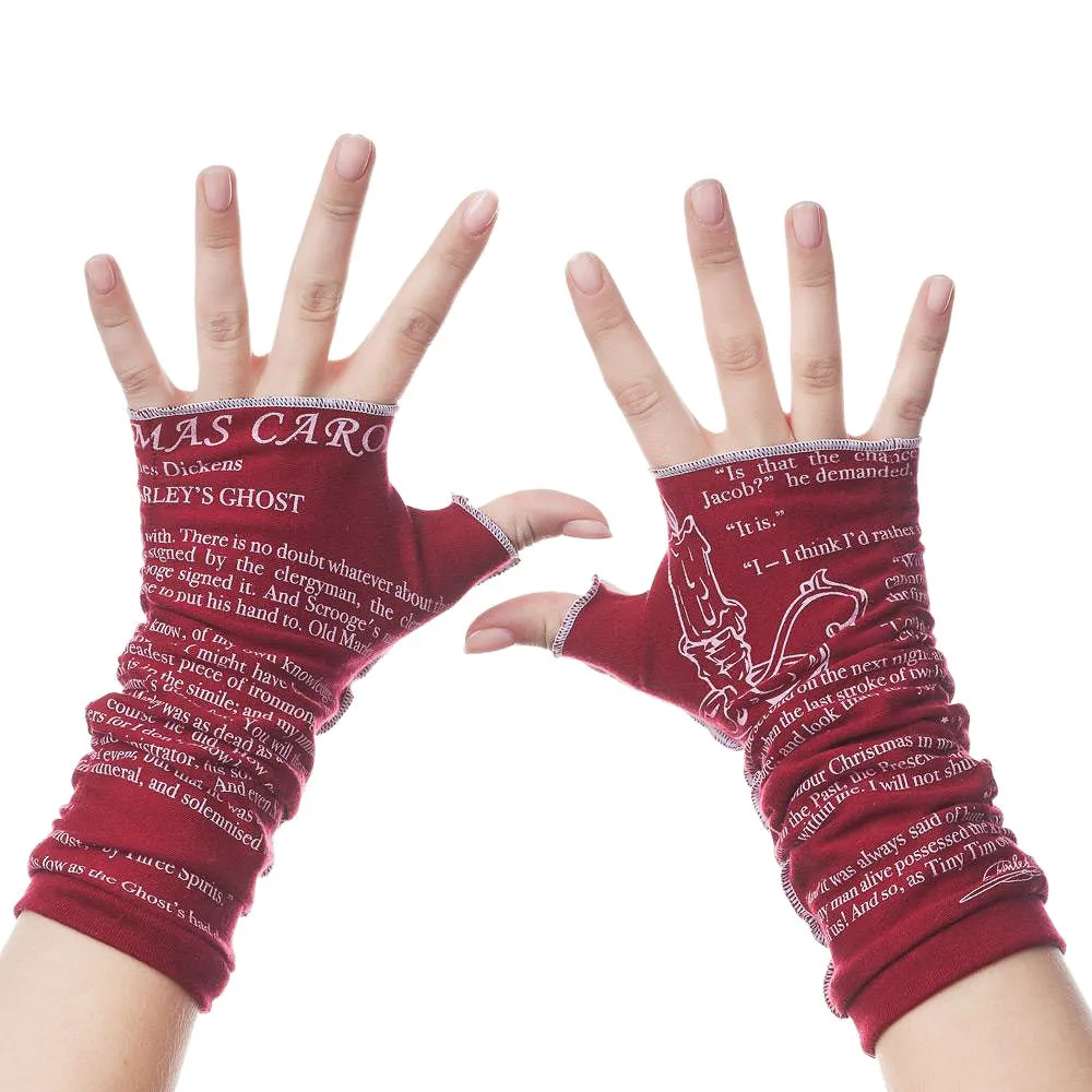 A Christmas Carol Writing Gloves