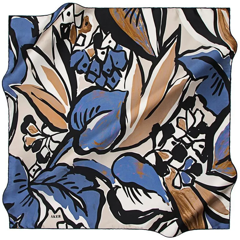 Aker Rainforest Turkish Silk Scarf No. 23