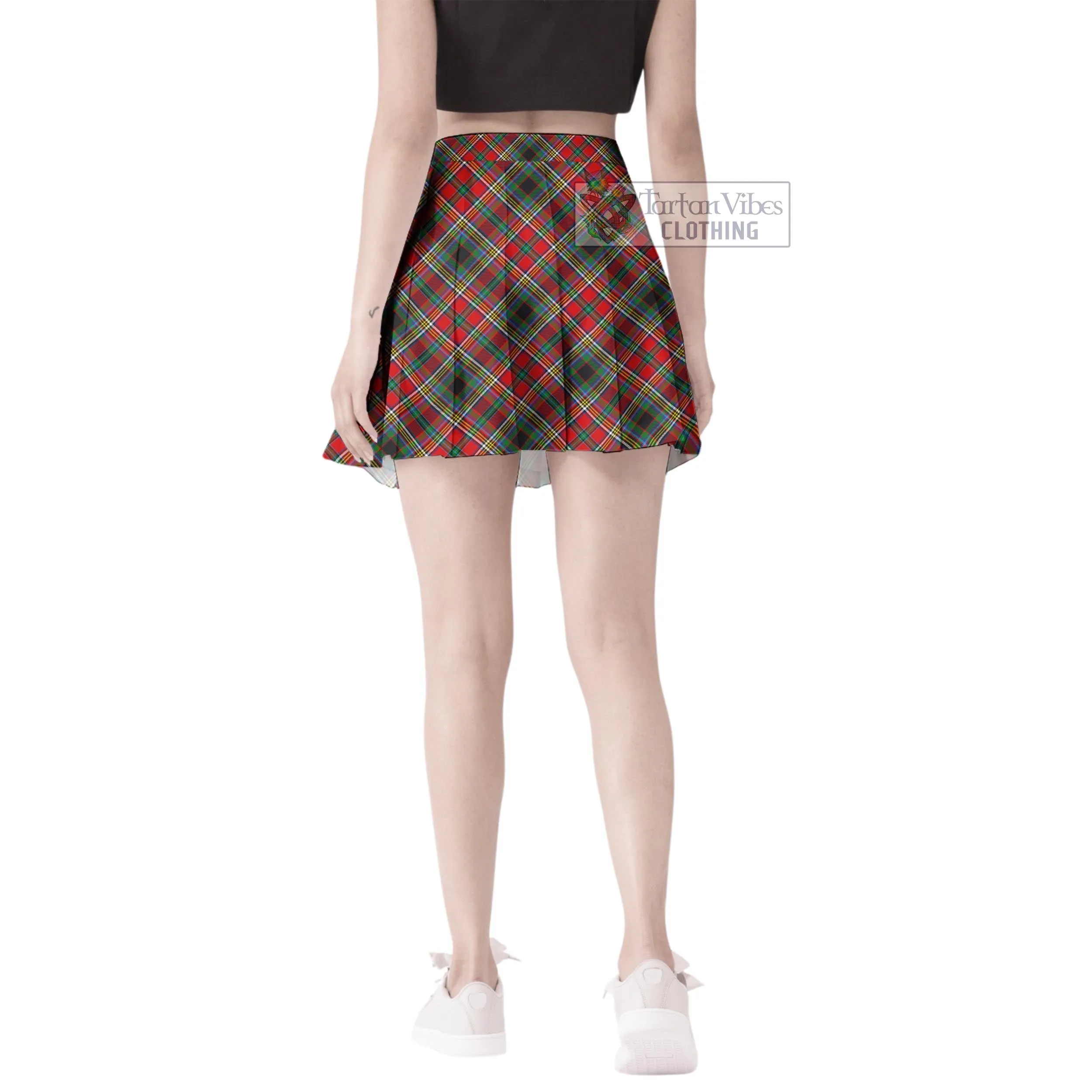 Anderson of Arbrake Tartan Women's Plated Mini Skirt