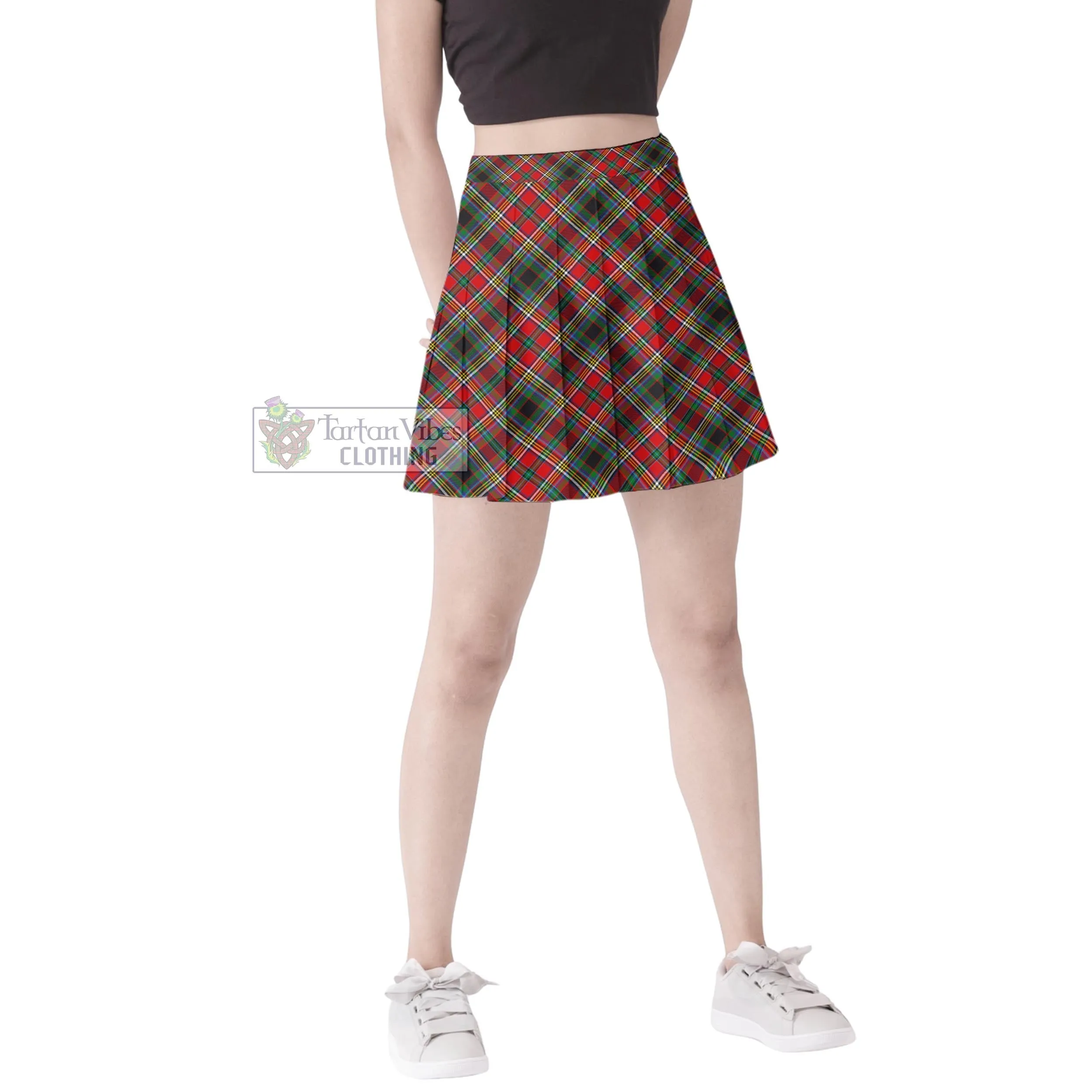 Anderson of Arbrake Tartan Women's Plated Mini Skirt