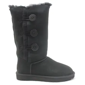 Bailey Button Triplet II Suede Sheepskin Women's Tall Snow Boots