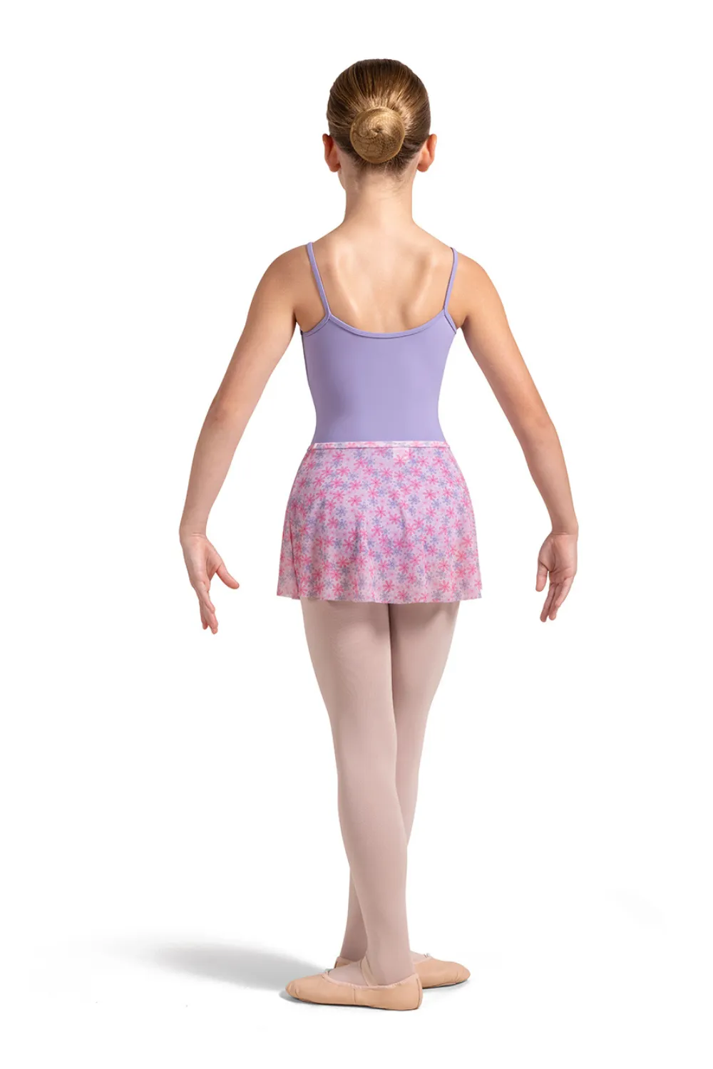 BLOCH CR0251 GIRLS PRINTED MESH SKIRT