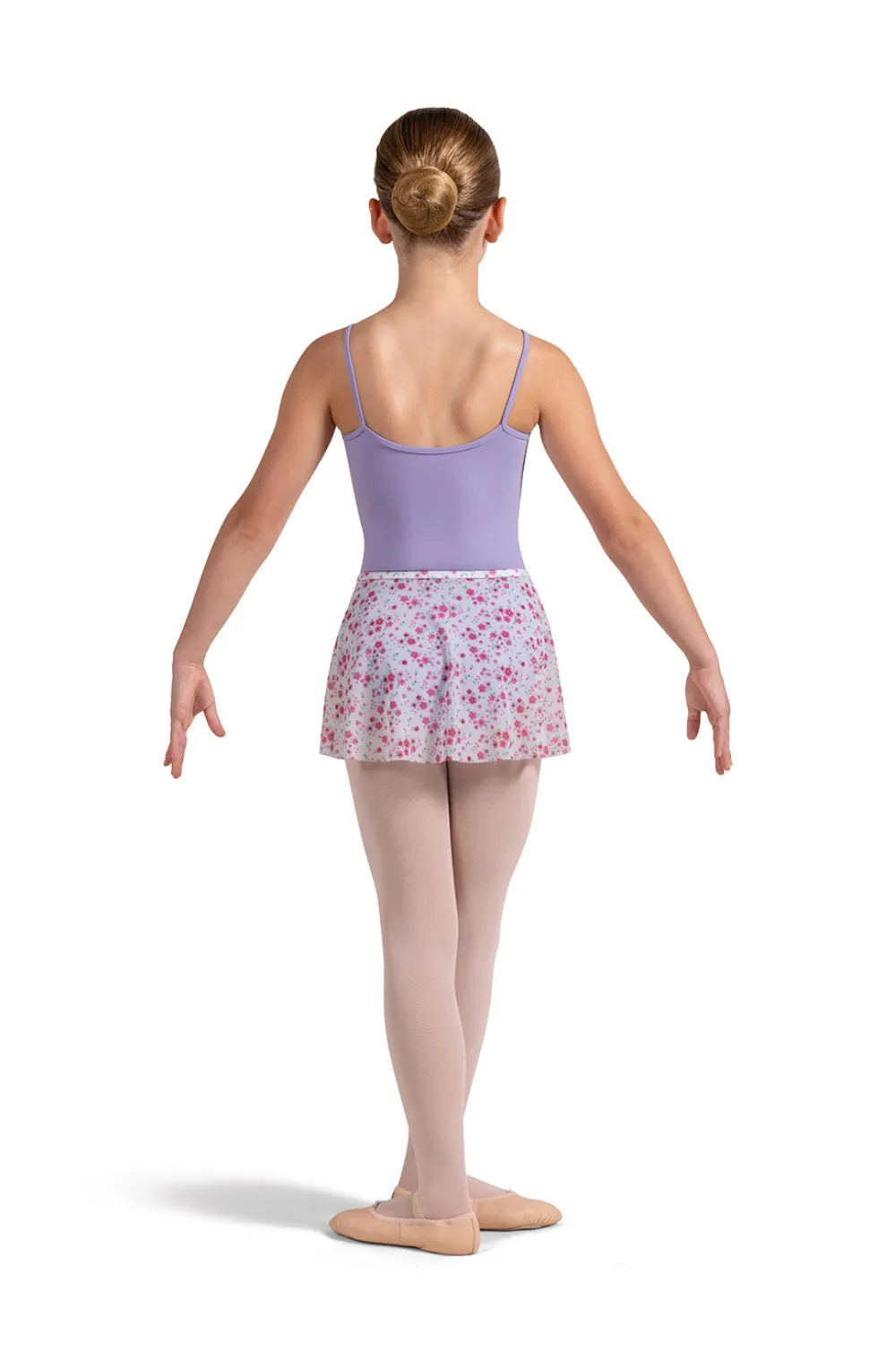 BLOCH CR0251 GIRLS PRINTED MESH SKIRT