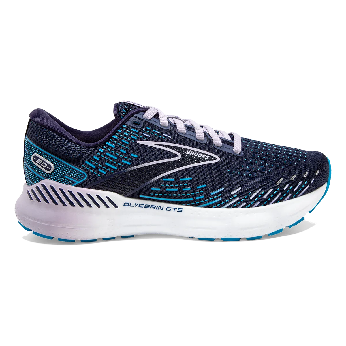 Brooks Glycerin GTS 20 - Peacoat - Ocean - Pastel Lilac