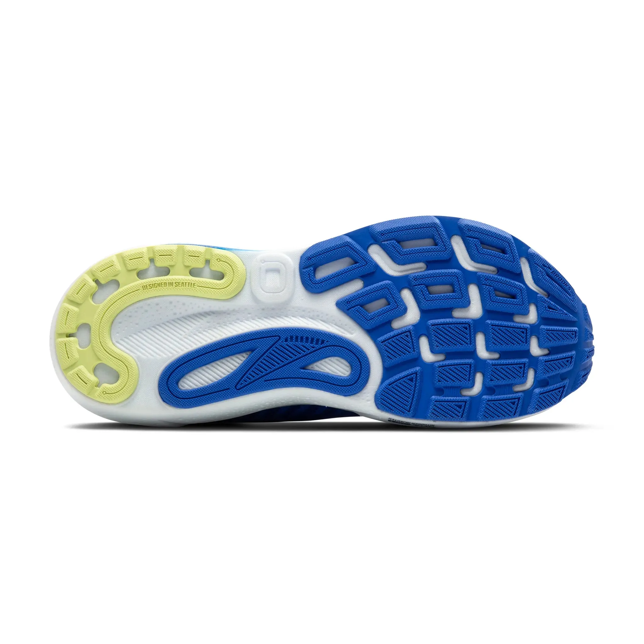 Brooks Mens Trainer Adrenaline GTS 24 Cobalt/Neo Yellow/Peacoat