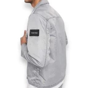 Calvin Klein Gray Bomber Jacket