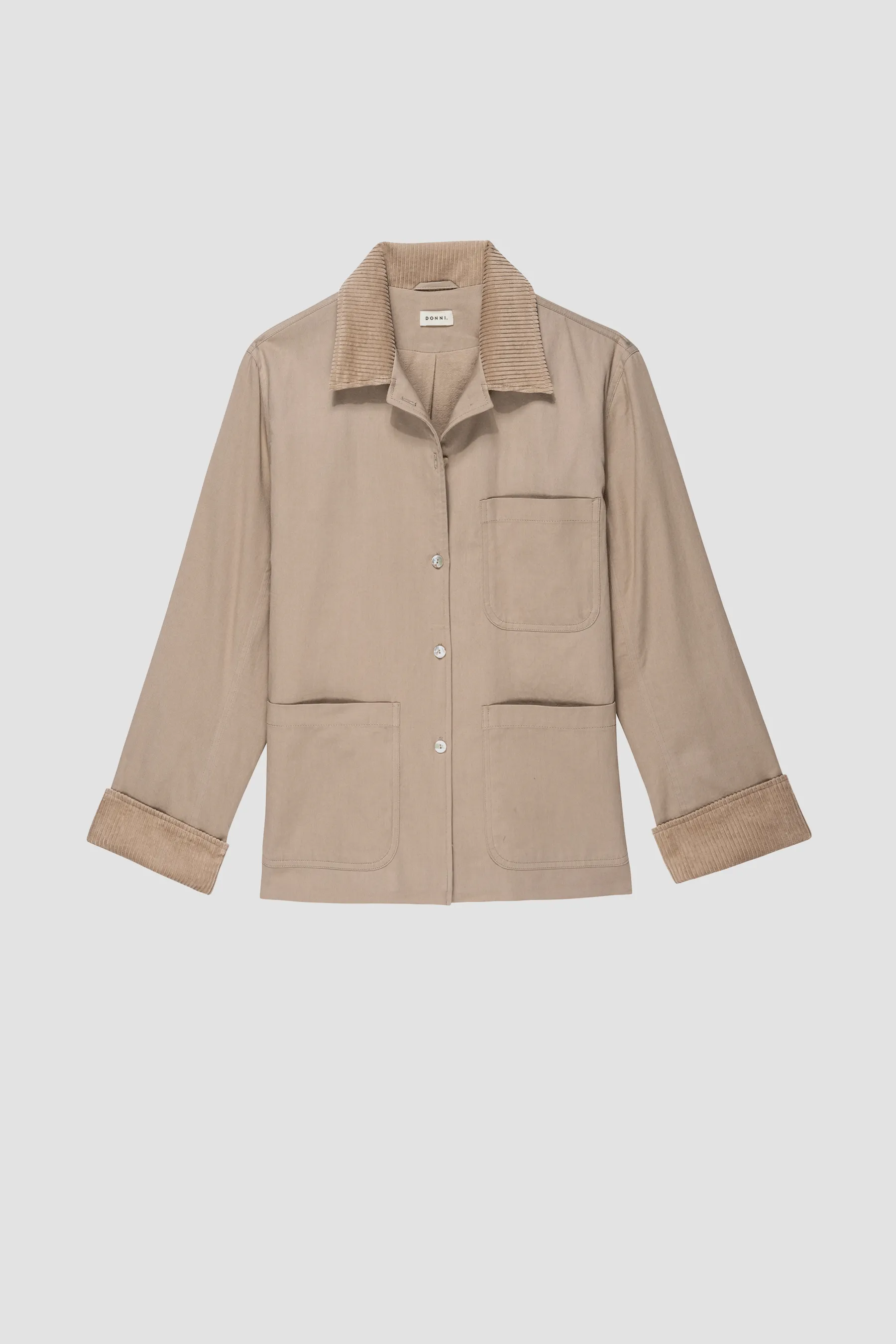 Caramel Chino Chore Jacket