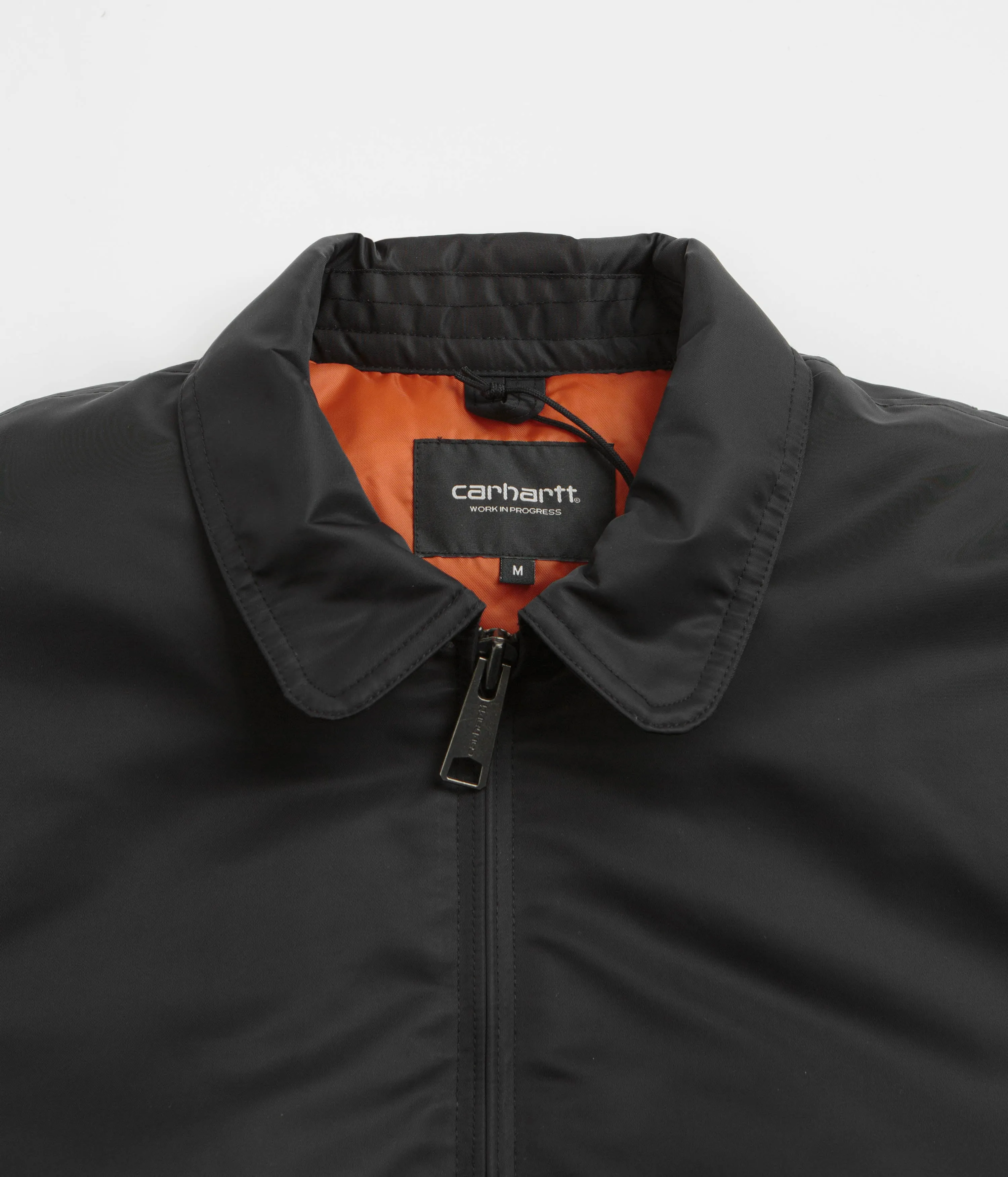 Carhartt Olten Bomber Jacket - Black / Turmeric