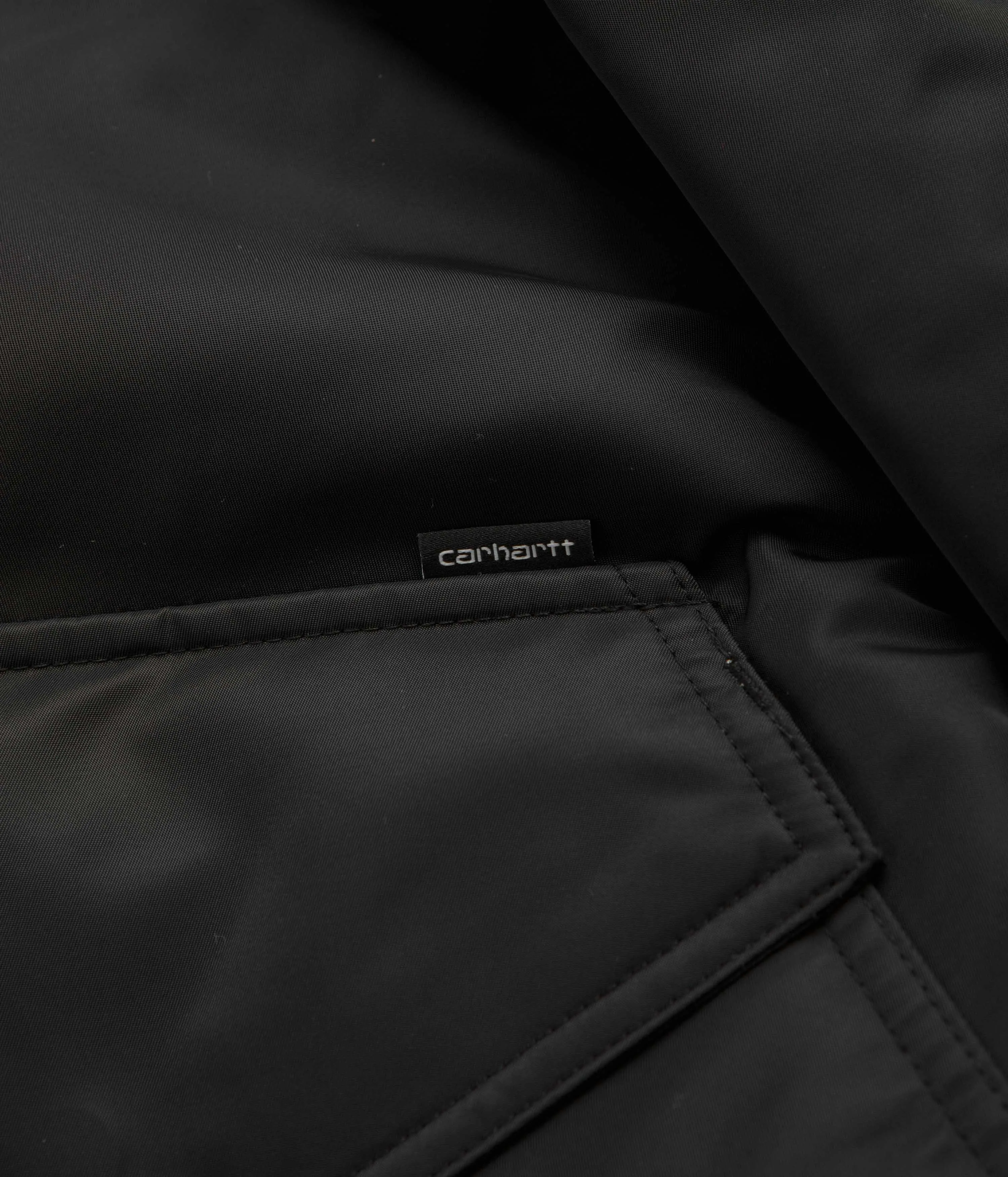 Carhartt Olten Bomber Jacket - Black / Turmeric