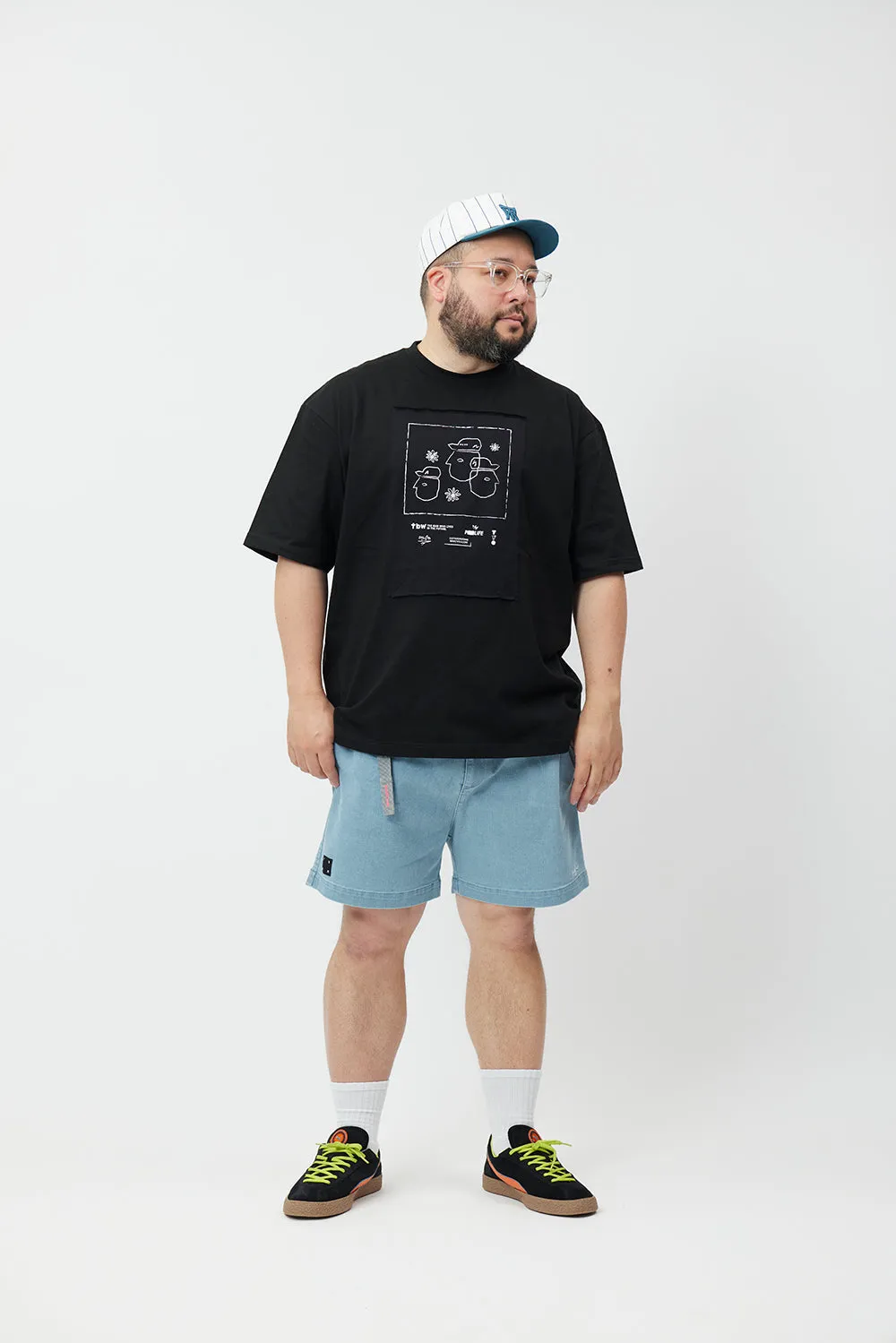 CITY 'DENIM' SHORTS -INDIGO DENIM-