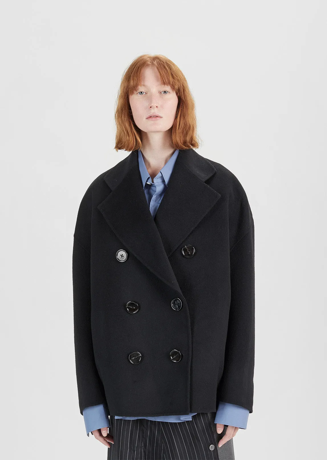 Claar Double Breasted Pea Coat