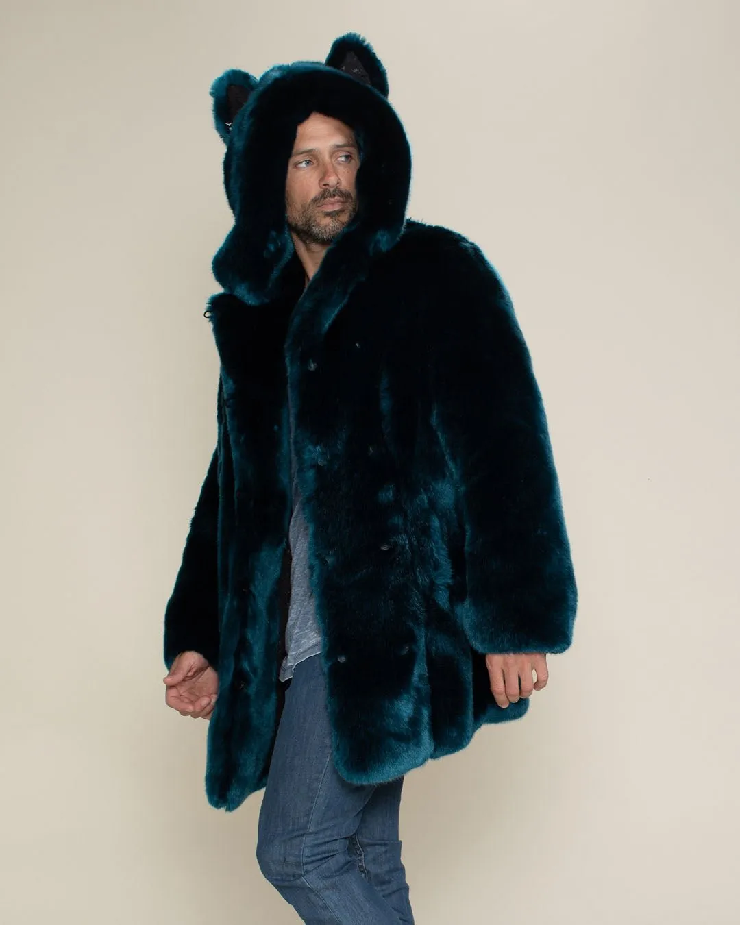 Classic Men's Faux Fur Coat | Royal Wolf