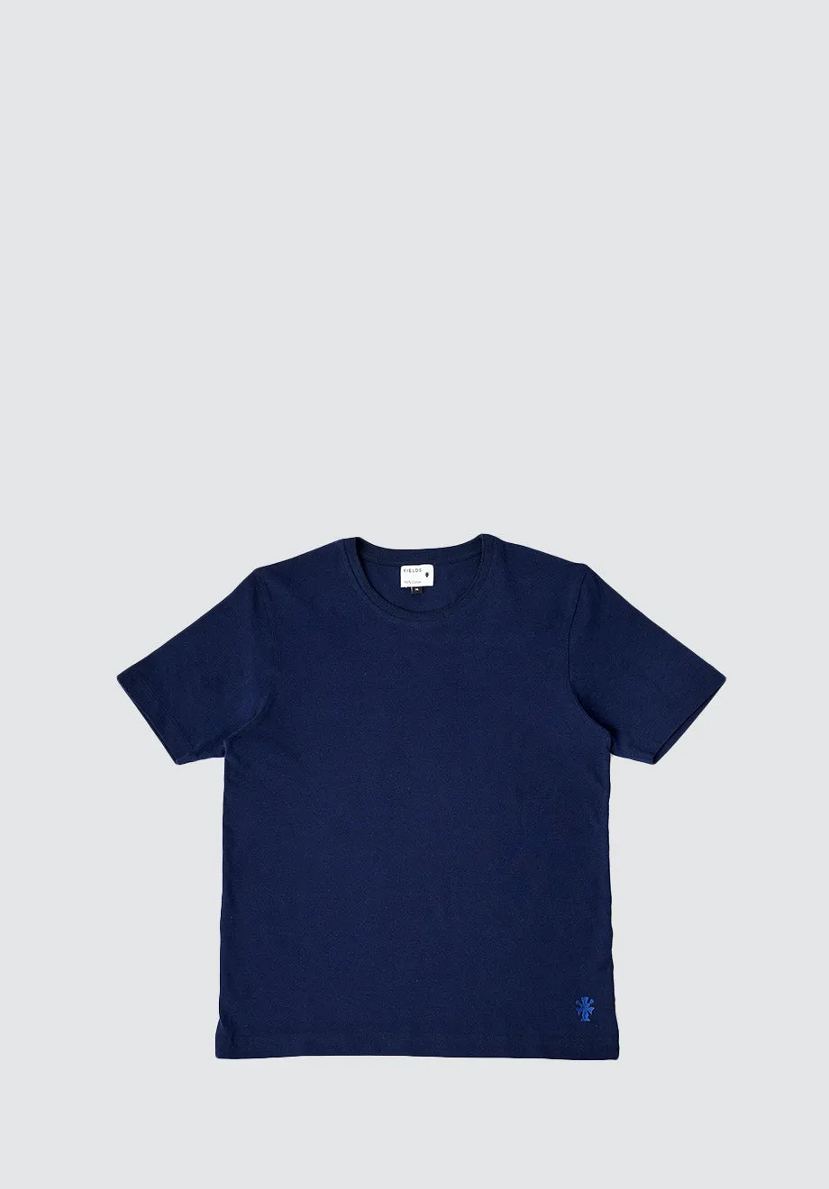 Cotton Pique Tee | Navy Blazer