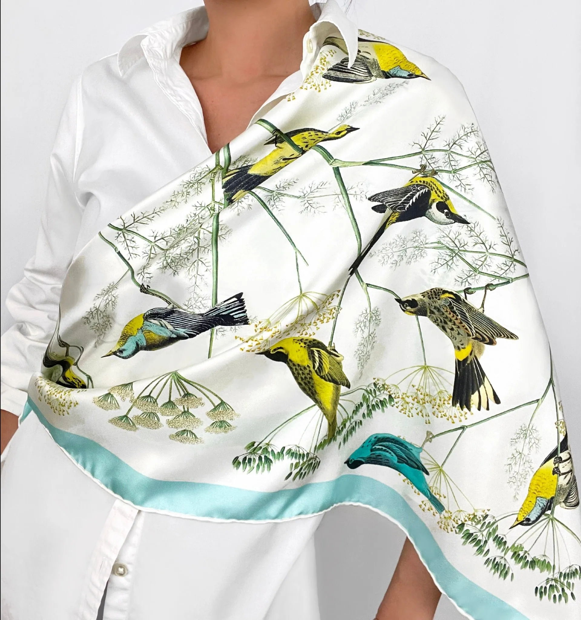 Elwyn New York Warbler's Paradise Scarf