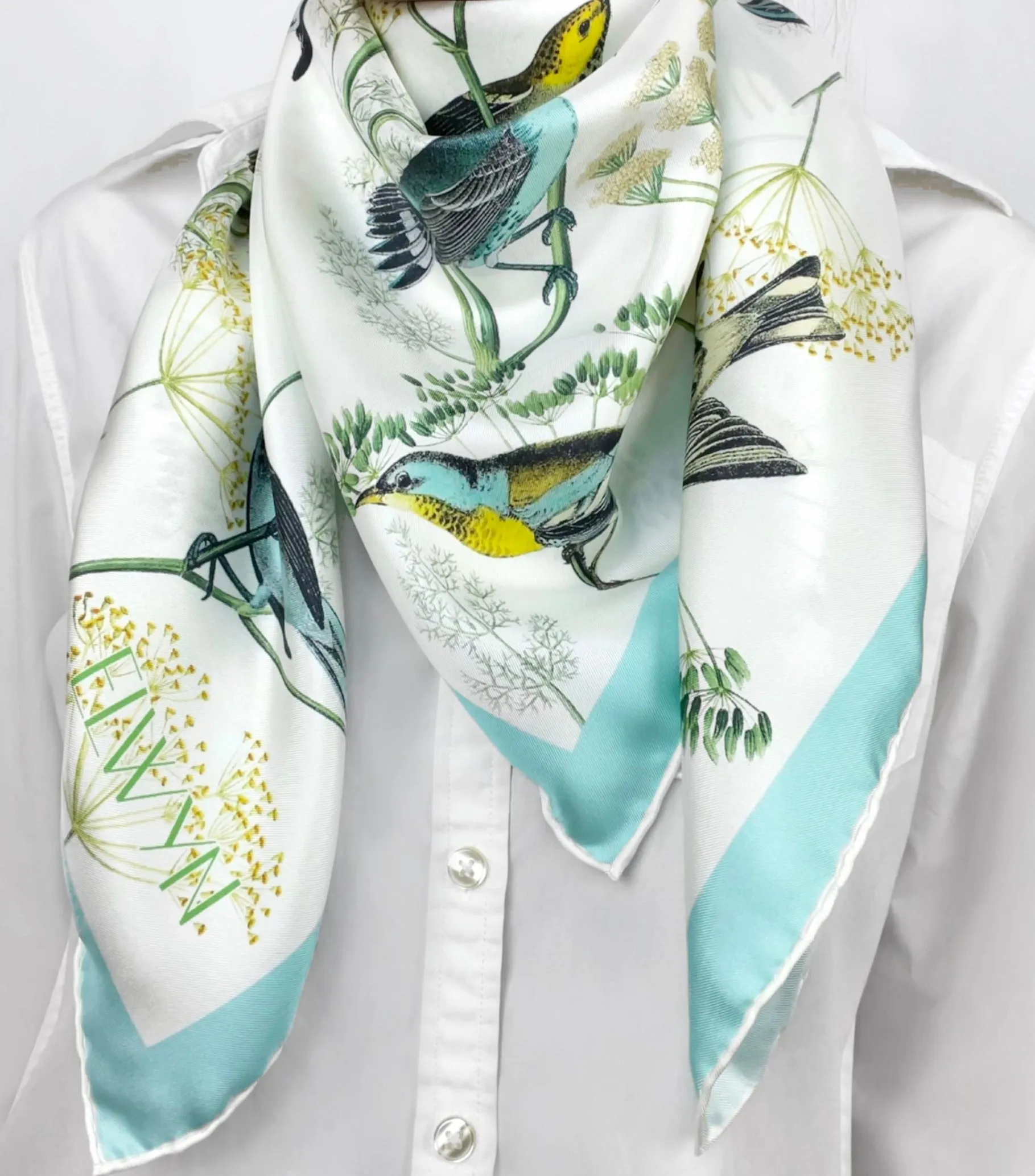 Elwyn New York Warbler's Paradise Scarf