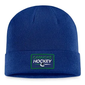 Fanatics Men's NHL Vancouver Canucks 2023 AP Cuffed Knit Toque