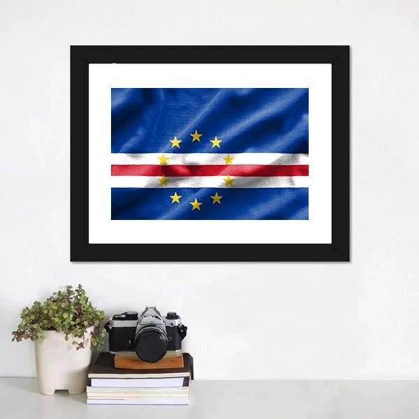 Flag Of Cape Verde Canvas Wall Art