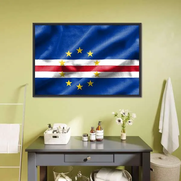 Flag Of Cape Verde Canvas Wall Art