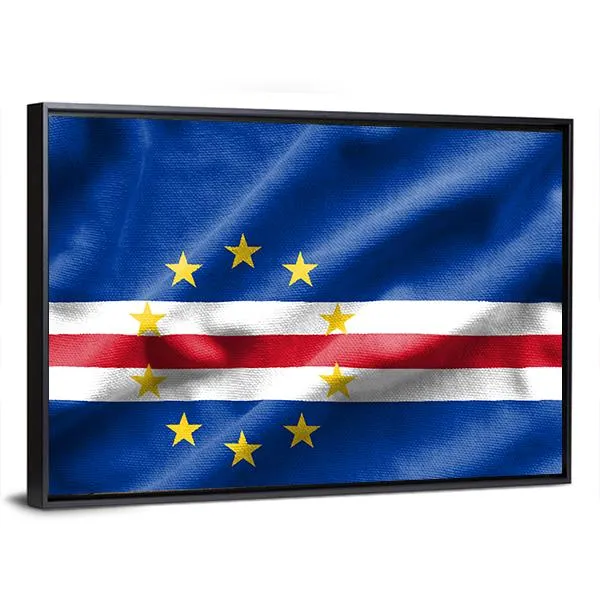 Flag Of Cape Verde Canvas Wall Art