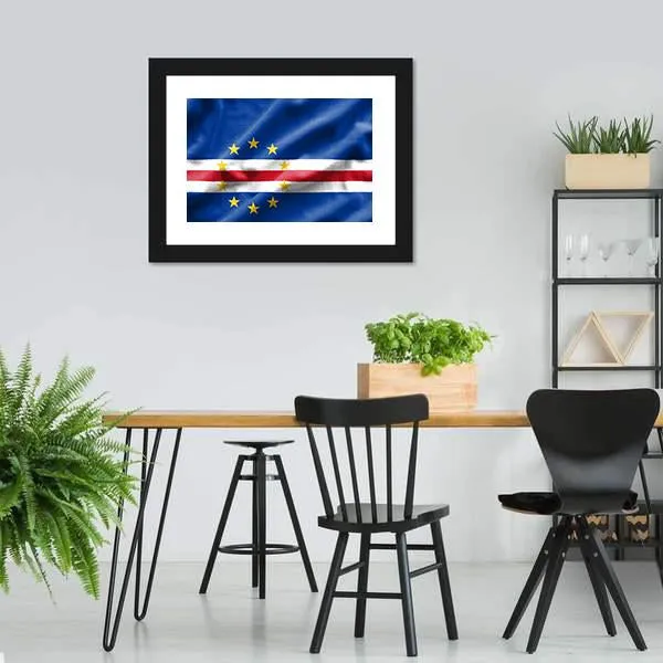 Flag Of Cape Verde Canvas Wall Art