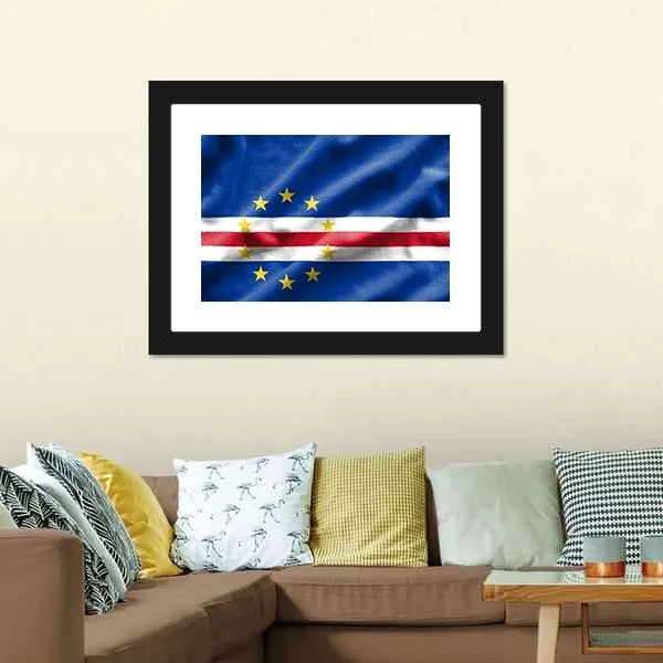 Flag Of Cape Verde Canvas Wall Art