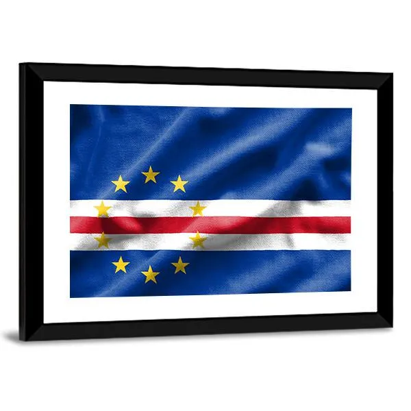 Flag Of Cape Verde Canvas Wall Art