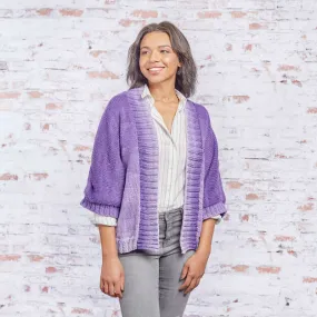 Free Knit Kimono Style Jacket Pattern