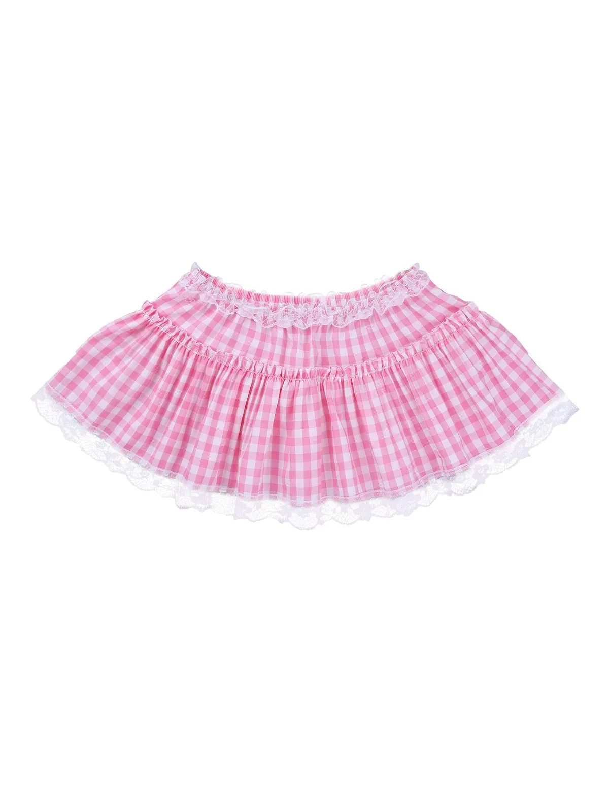 Gingham Micro Skirt