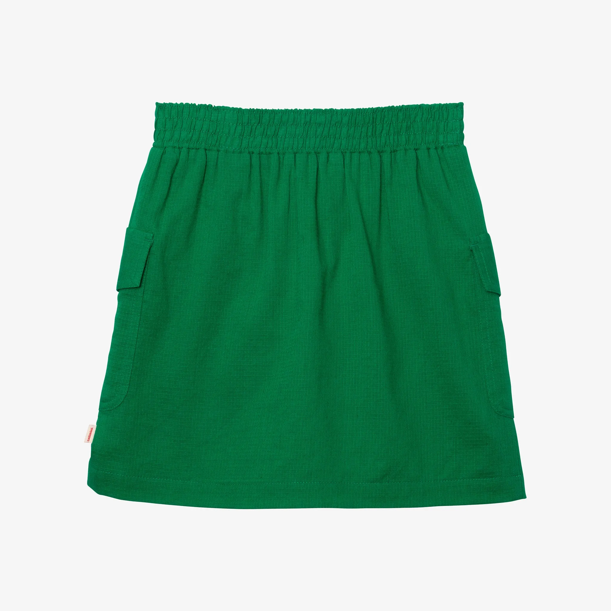 Girls' green skirt