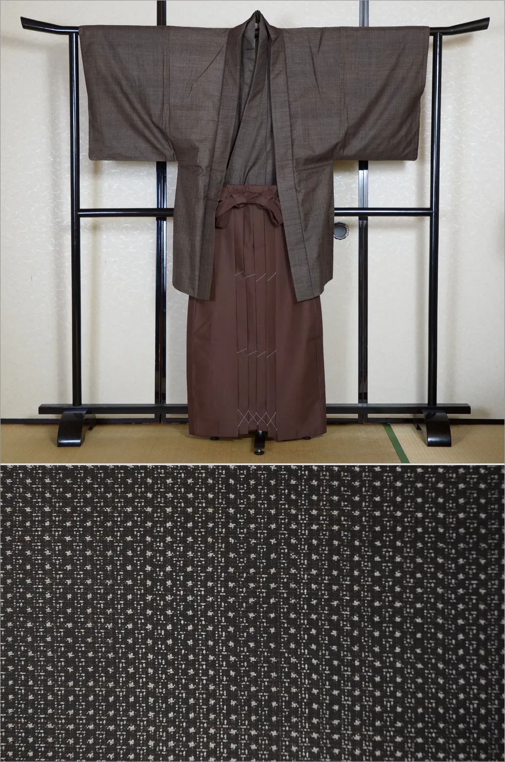 Jacket, kimono, hakama set / JKH #1-302