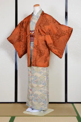 Japanese kimono & jacket 5 items set / SK #1-721