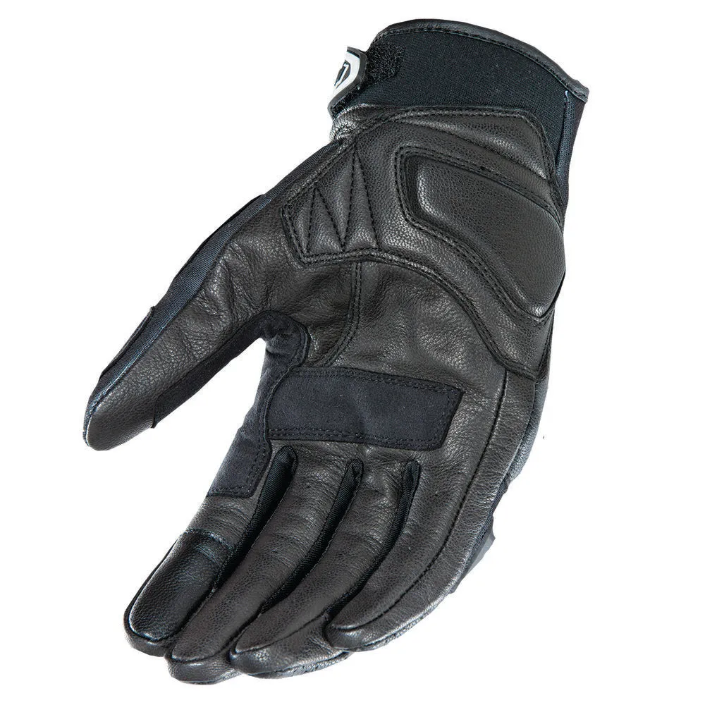 Joe Rocket Cyntek Ladies Short Hybrid Gloves Matte Black