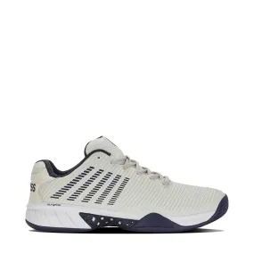 K-Swiss Men's Hypercourt Express 2 Sneaker in Vaporous Gray/White/Peacoat