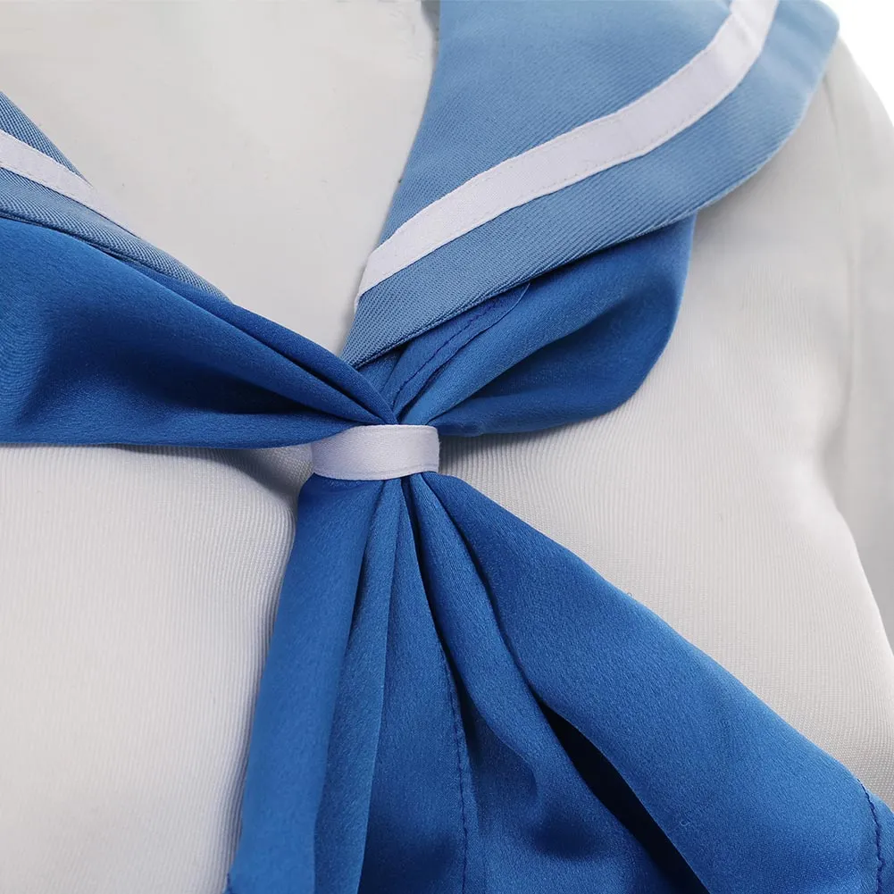 KILL la KILL Mako Mankanshoku Japanese School Sailor Uniform Skirt Outfit Halloween Carnival Costume Cosplay Costume