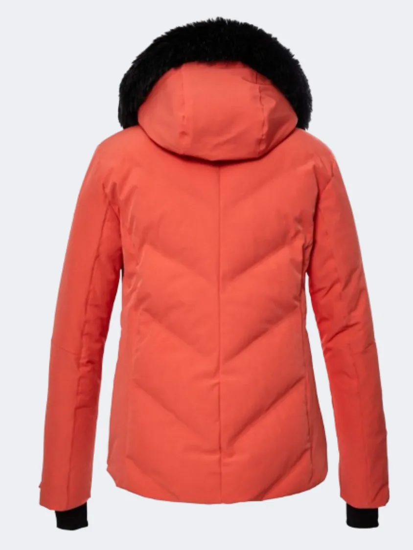 Killtec Ksw 58 Women Skiing Jacket Coral