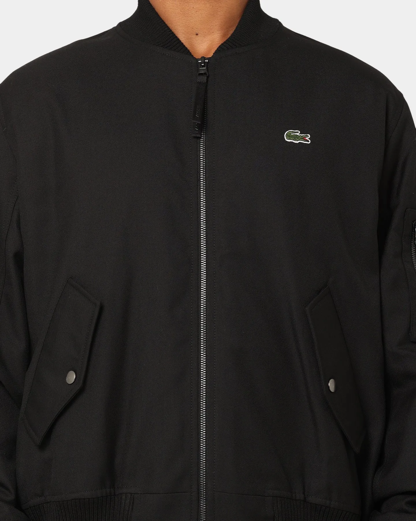 Lacoste Graphic Icons Bomber Jacket Black