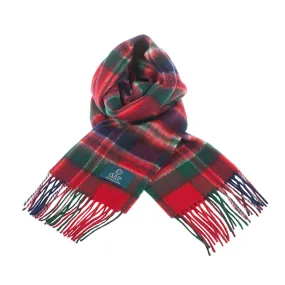 Lambswool Scottish Tartan Clan Scarf  Macfarlane Clan