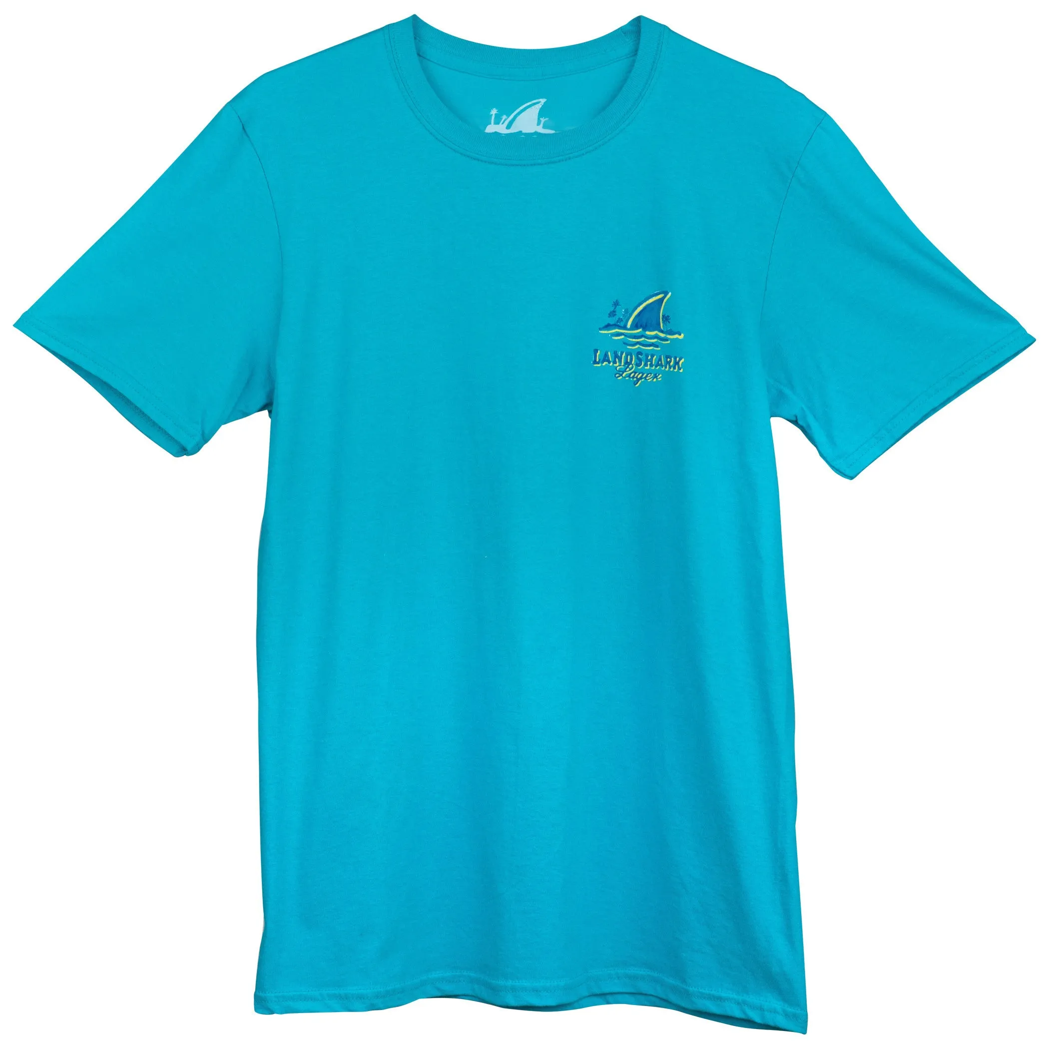 Landshark Island Style Lager Tropical Front/Back T-Shirt