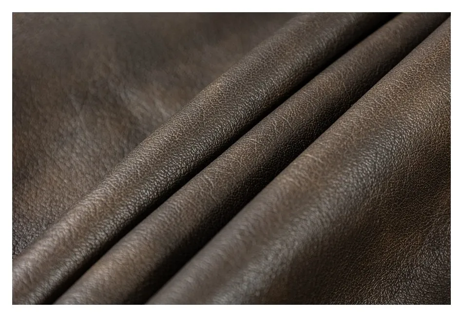 Leather Legacy | Classic Brown Bomber Jacket