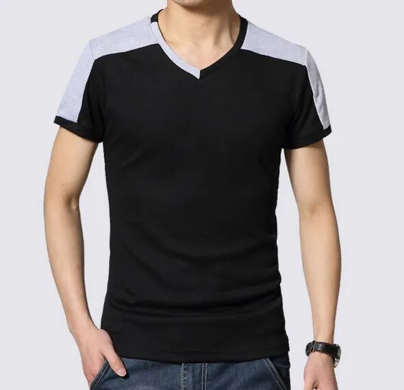 Liseaven Mens T Shirt Slim Fit Crew Neck T-shirt Men Short Sleeve Shirt Casual tshirt Tee Tops 2016 Short Shirt Size M-5XL