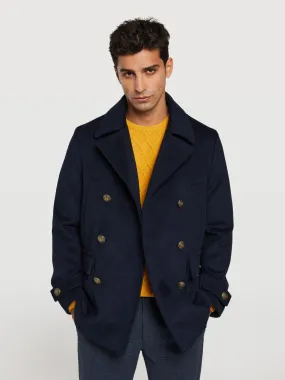 Melton peacoat