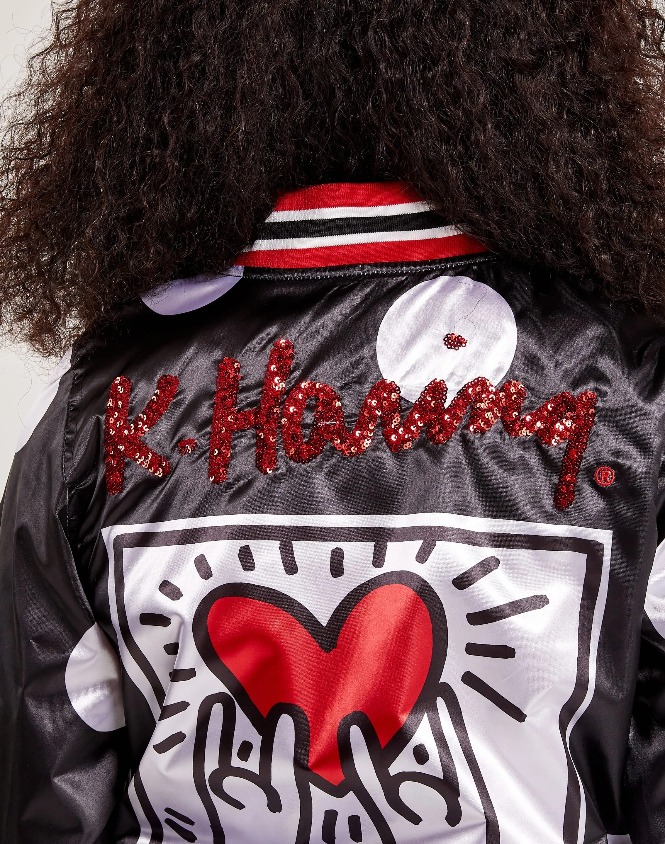 Members Only Keith Haring Bomber Varsity Jacket