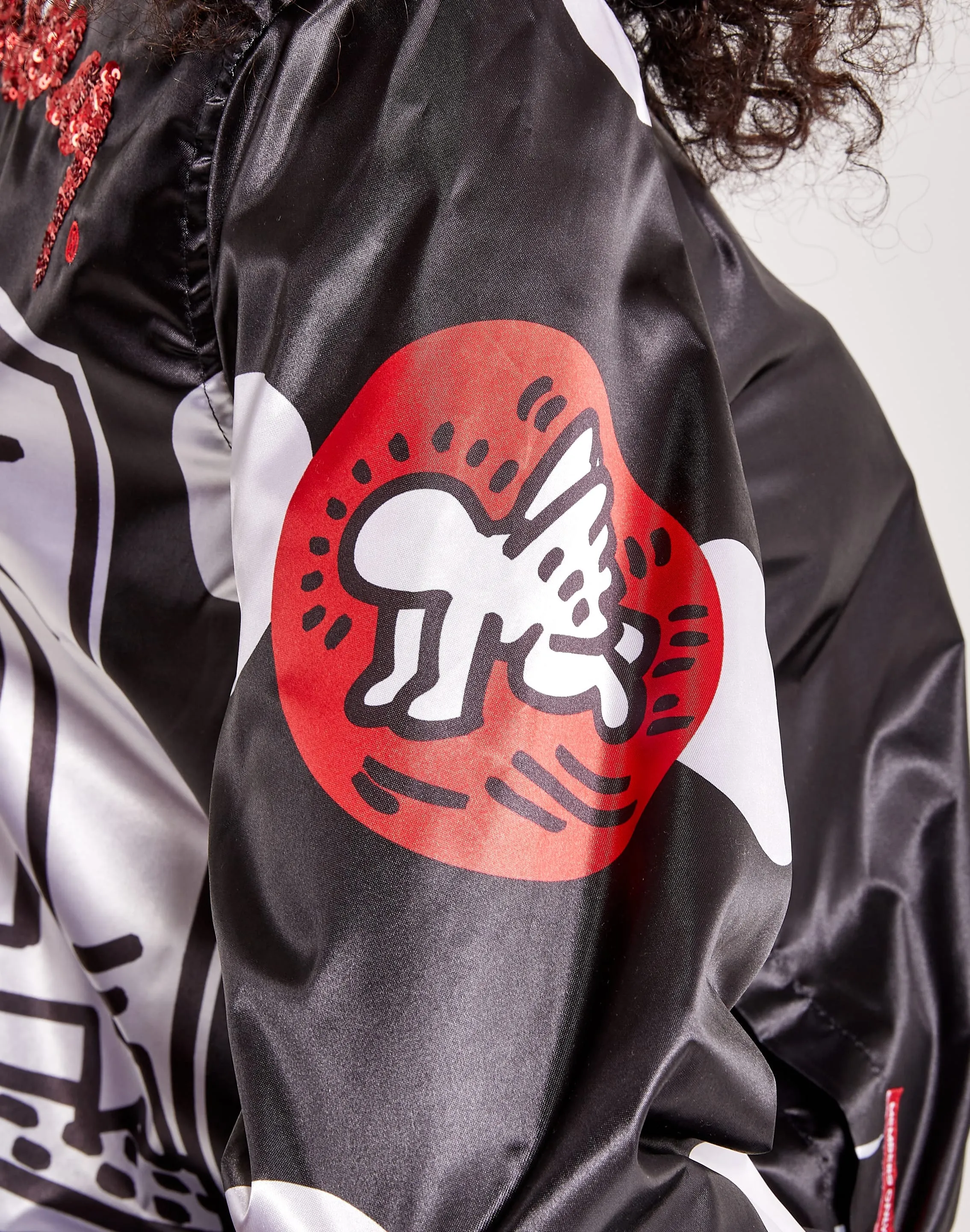 Members Only Keith Haring Bomber Varsity Jacket