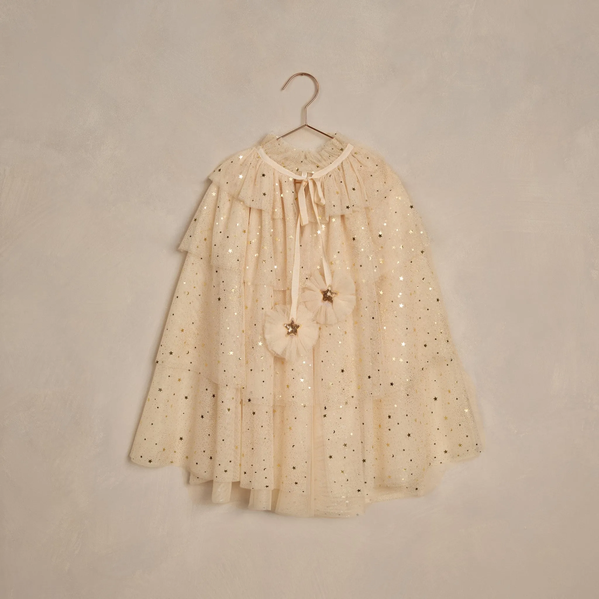 NORALEE - Tulle Cape | Champagne Stars