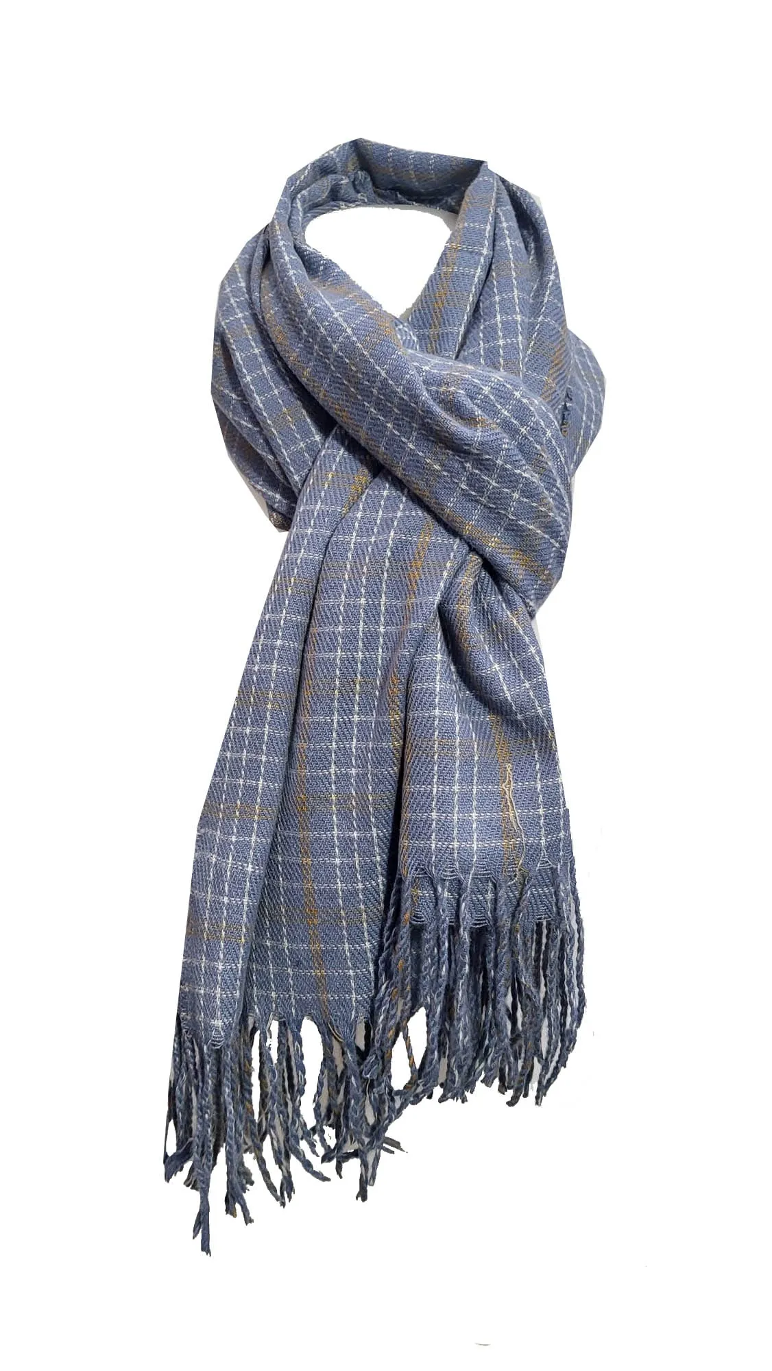 NOVA RMD2211116 FINE CHECK SS23 SPRING SCARF