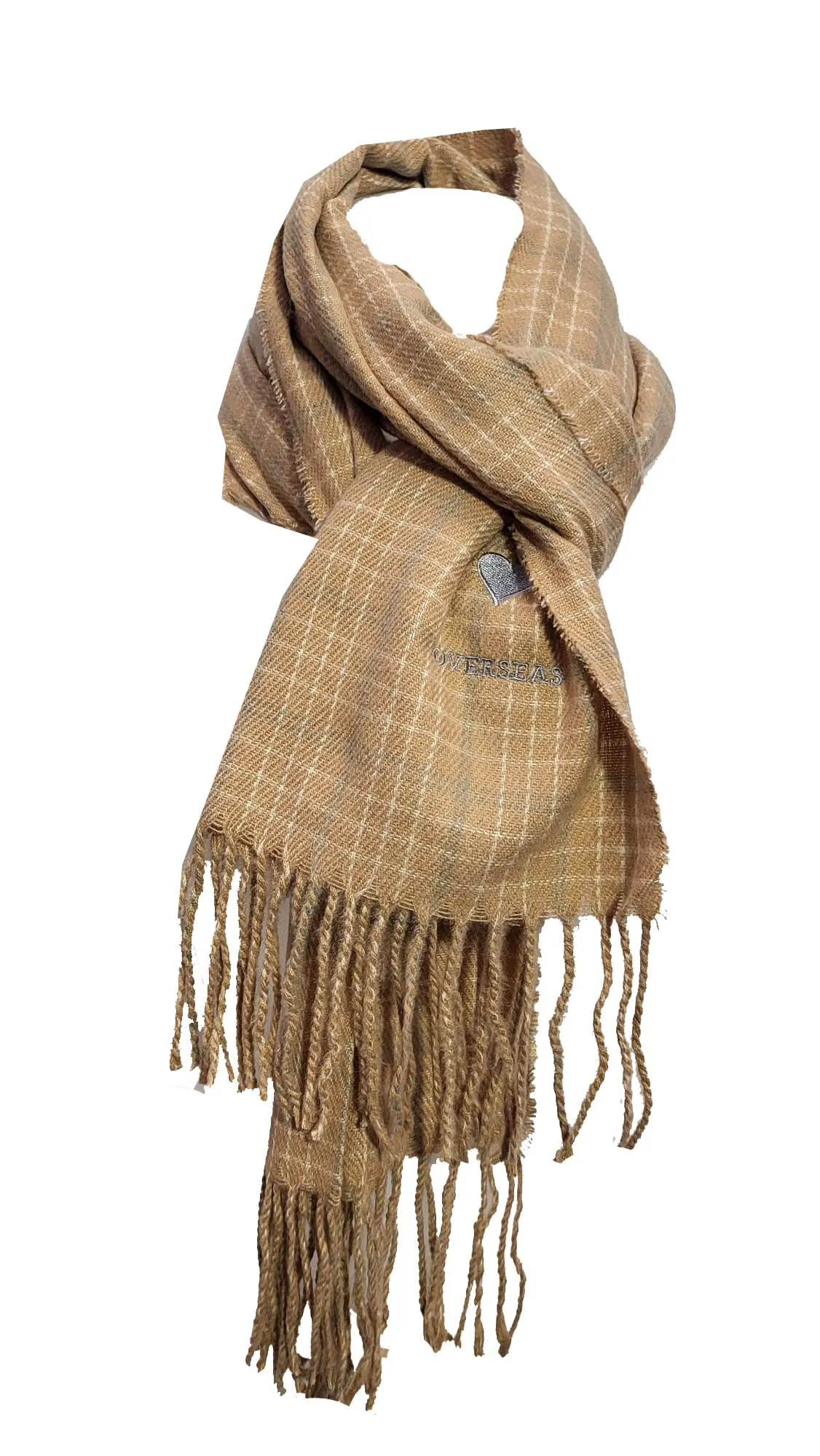 NOVA RMD2211116 FINE CHECK SS23 SPRING SCARF