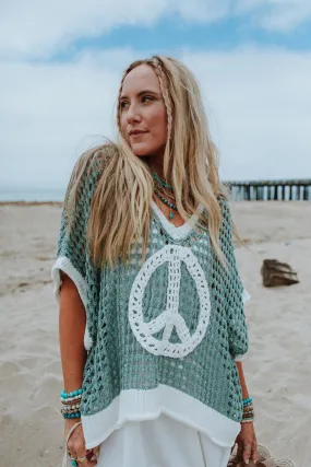 Peace Oasis Top - Sage