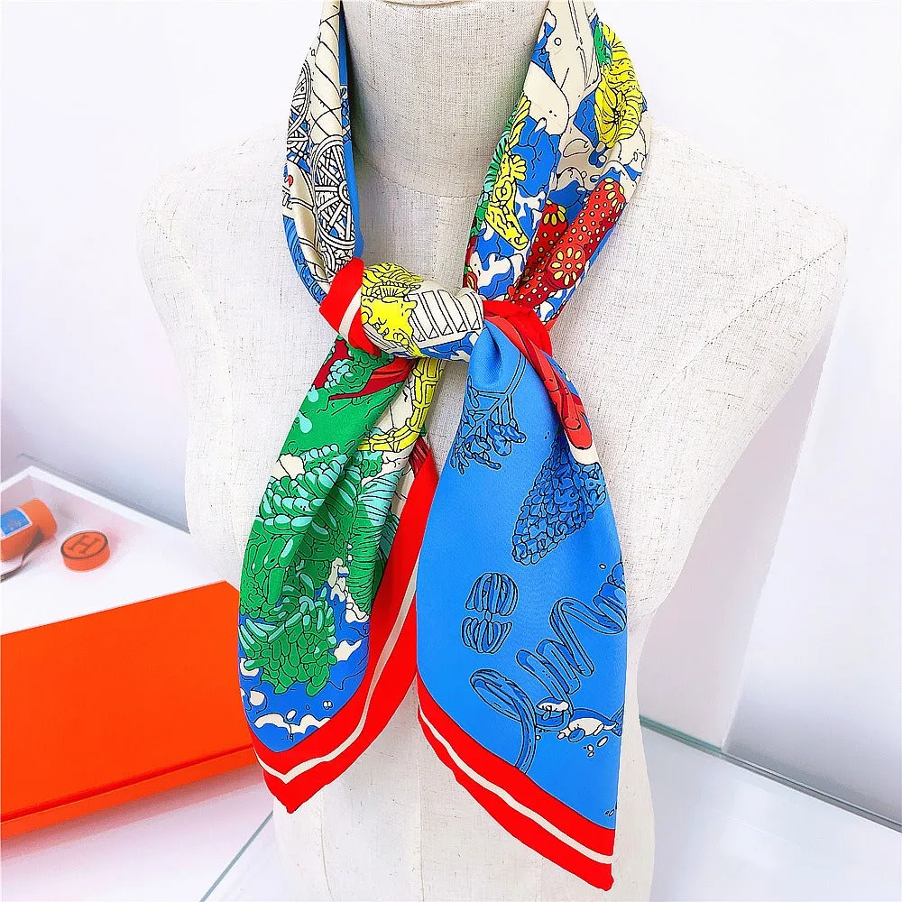 Pre Order:  Underwater World Square Scarf