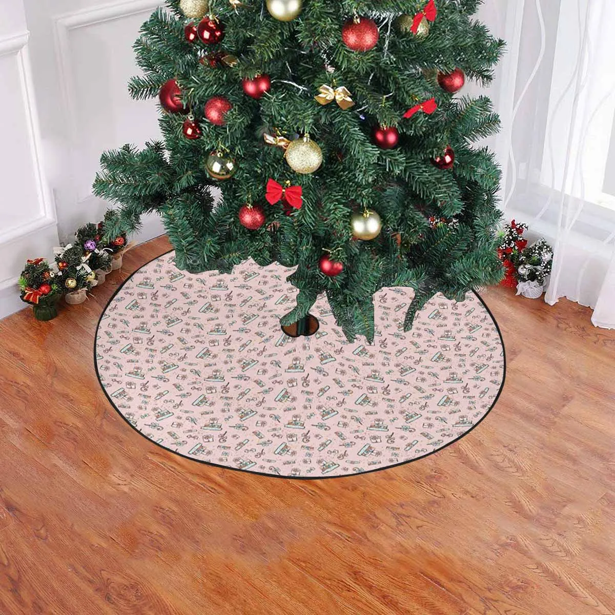 Presents 50  Christmas Tree Skirt