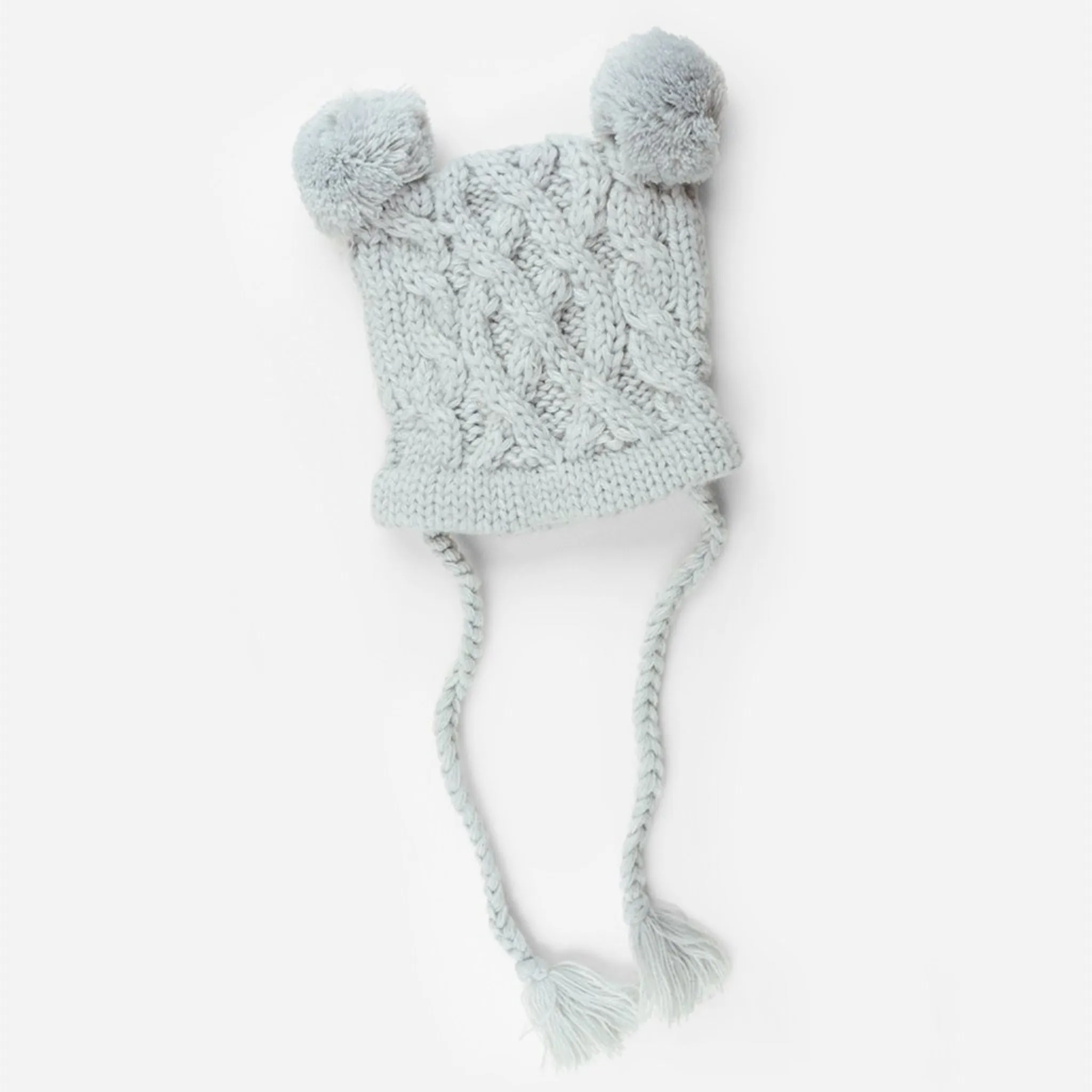 Quinn Cable Pom Pom Knit Hat